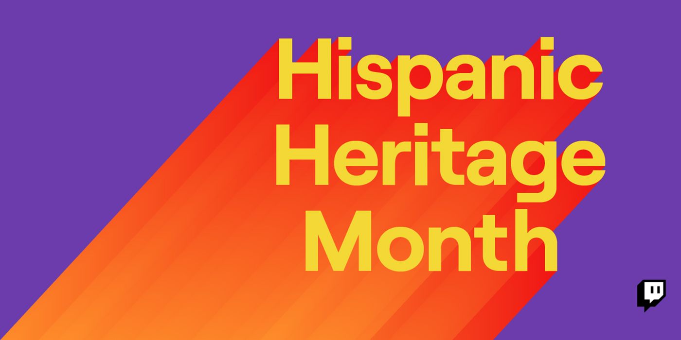 Twitch Hispanic Heritage Month promo banner