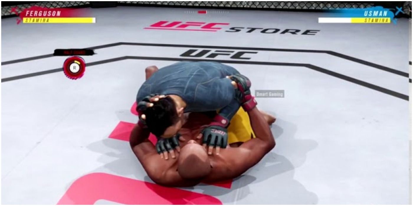 UFC 4 defending on the ground