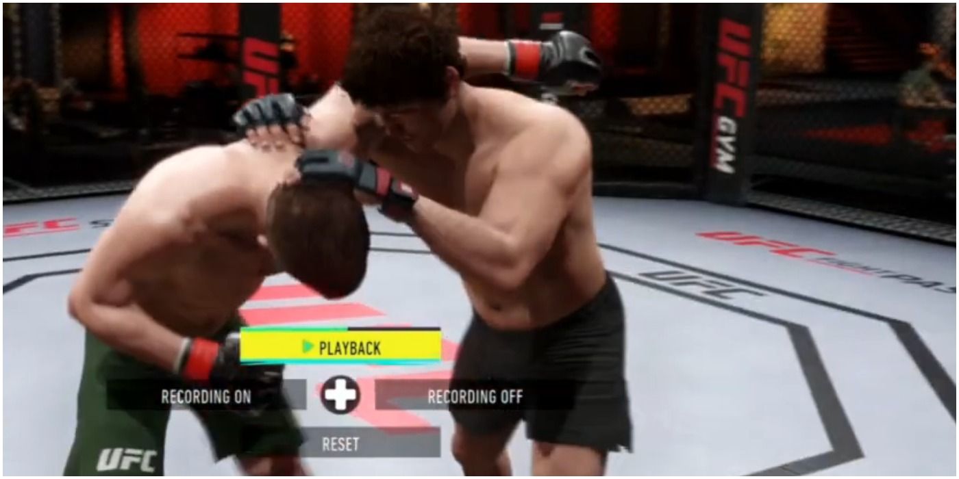 UFC 4 Reversing a clinch