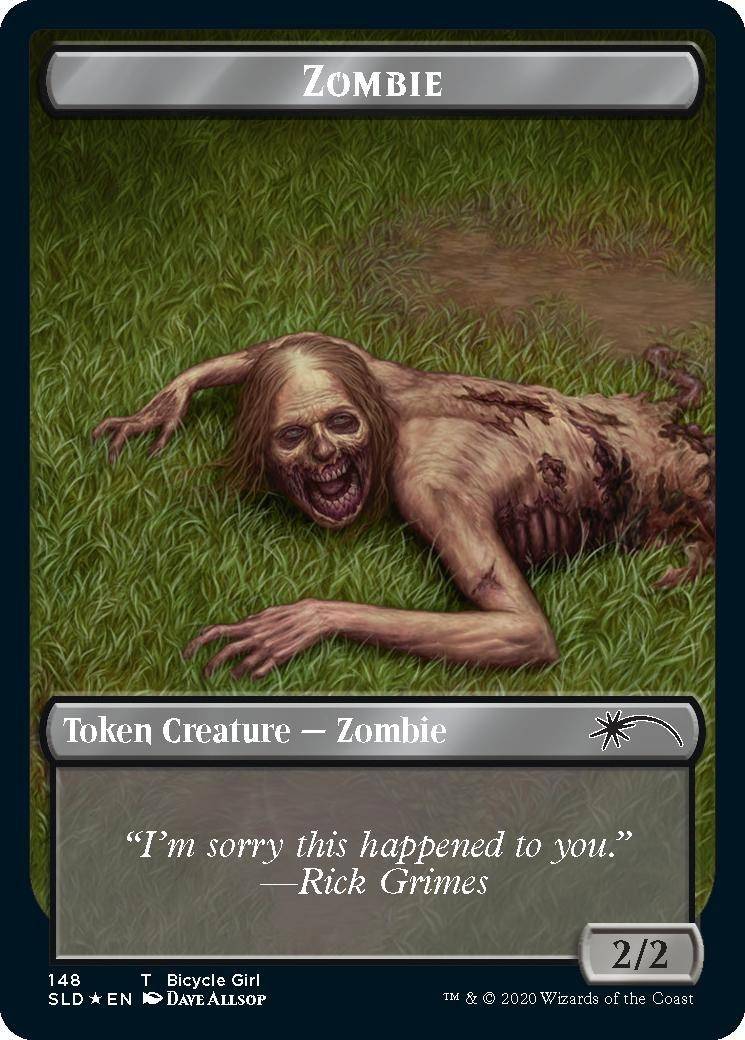 magic the gathering walking dead card