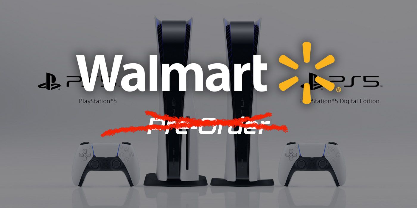 Walmart PS5 Preorders