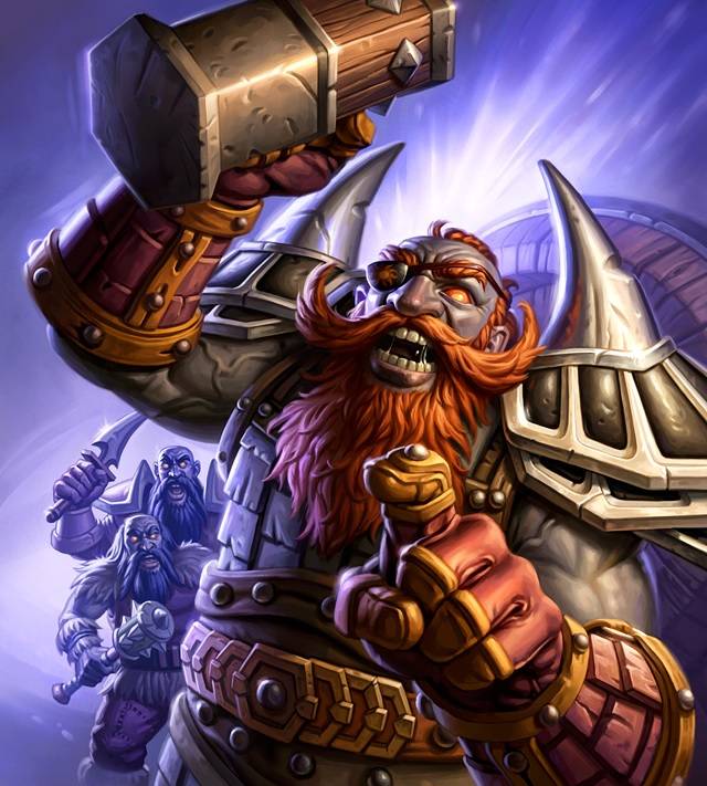official hearthstone art of coren direbrew