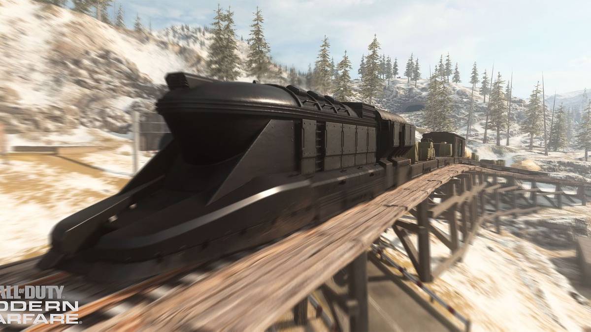 warzone train in daytime
