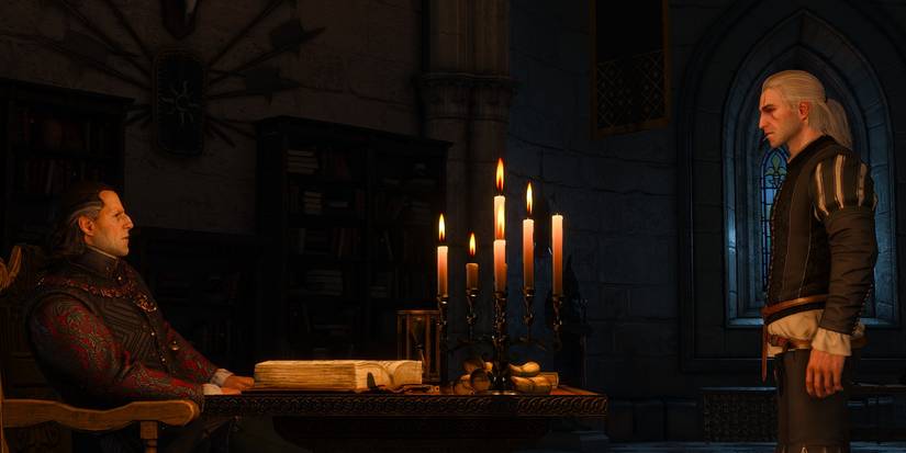 Geralt and Emhyr var Emreis In The Witcher 3