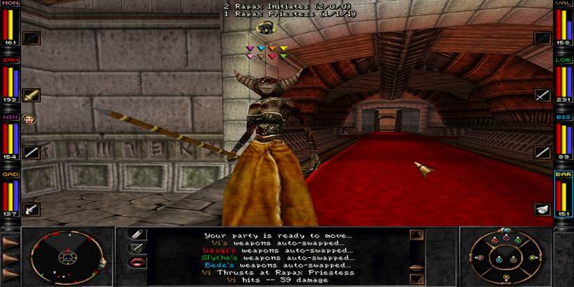 Gameplay from Wizardry 8