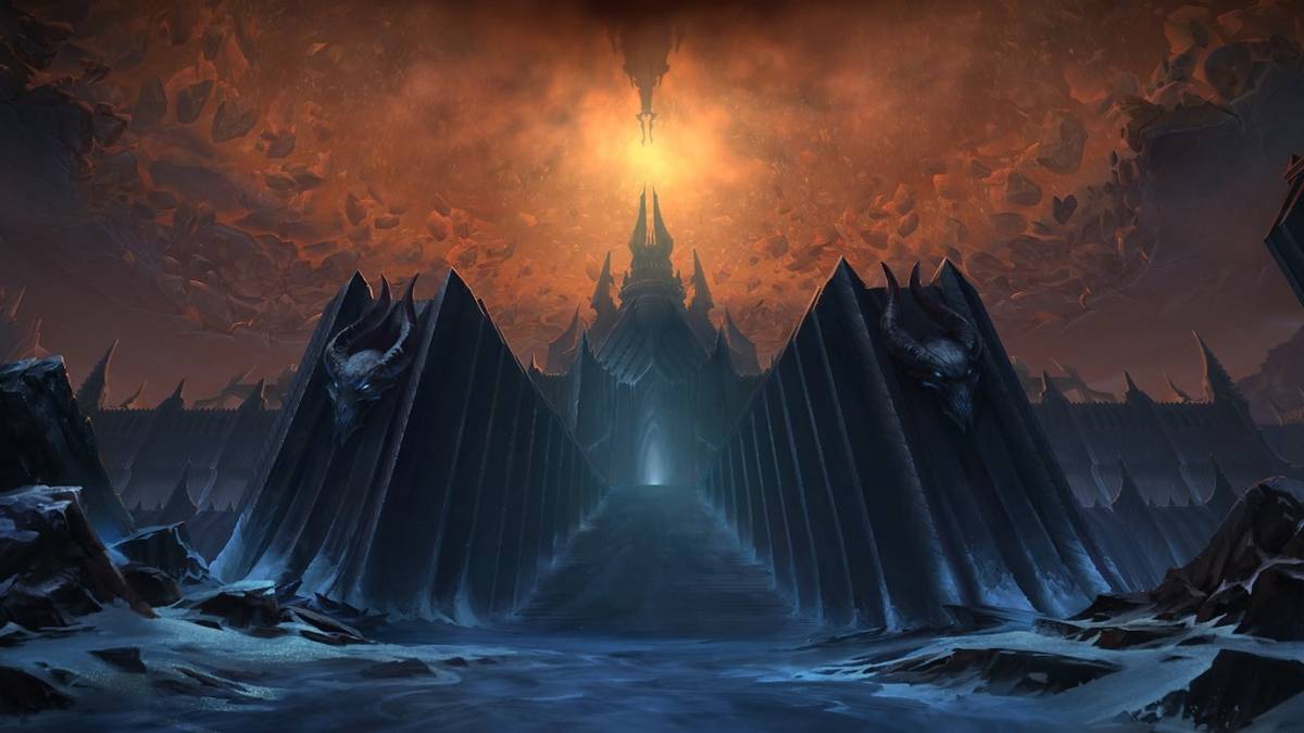 world of warcraft shadowlands login screen no ui