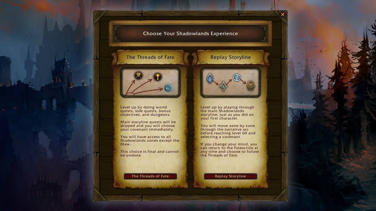 World of Warcraft Threads of Fate