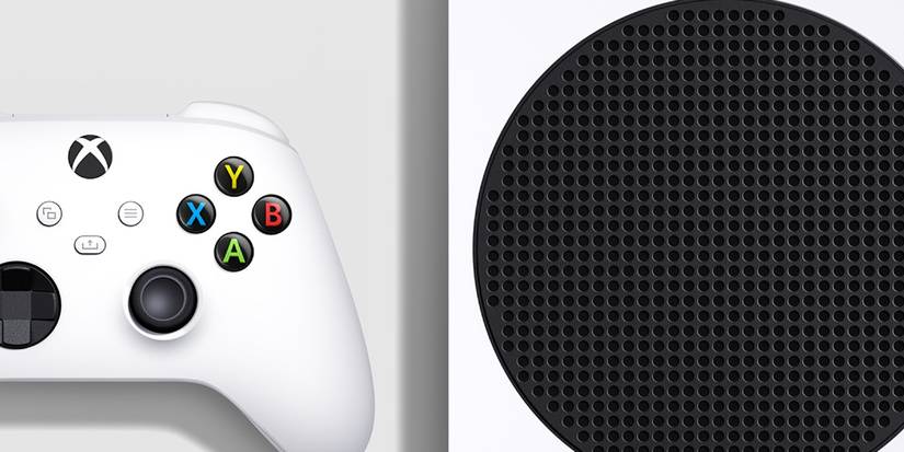 xbox series s console controller closeup