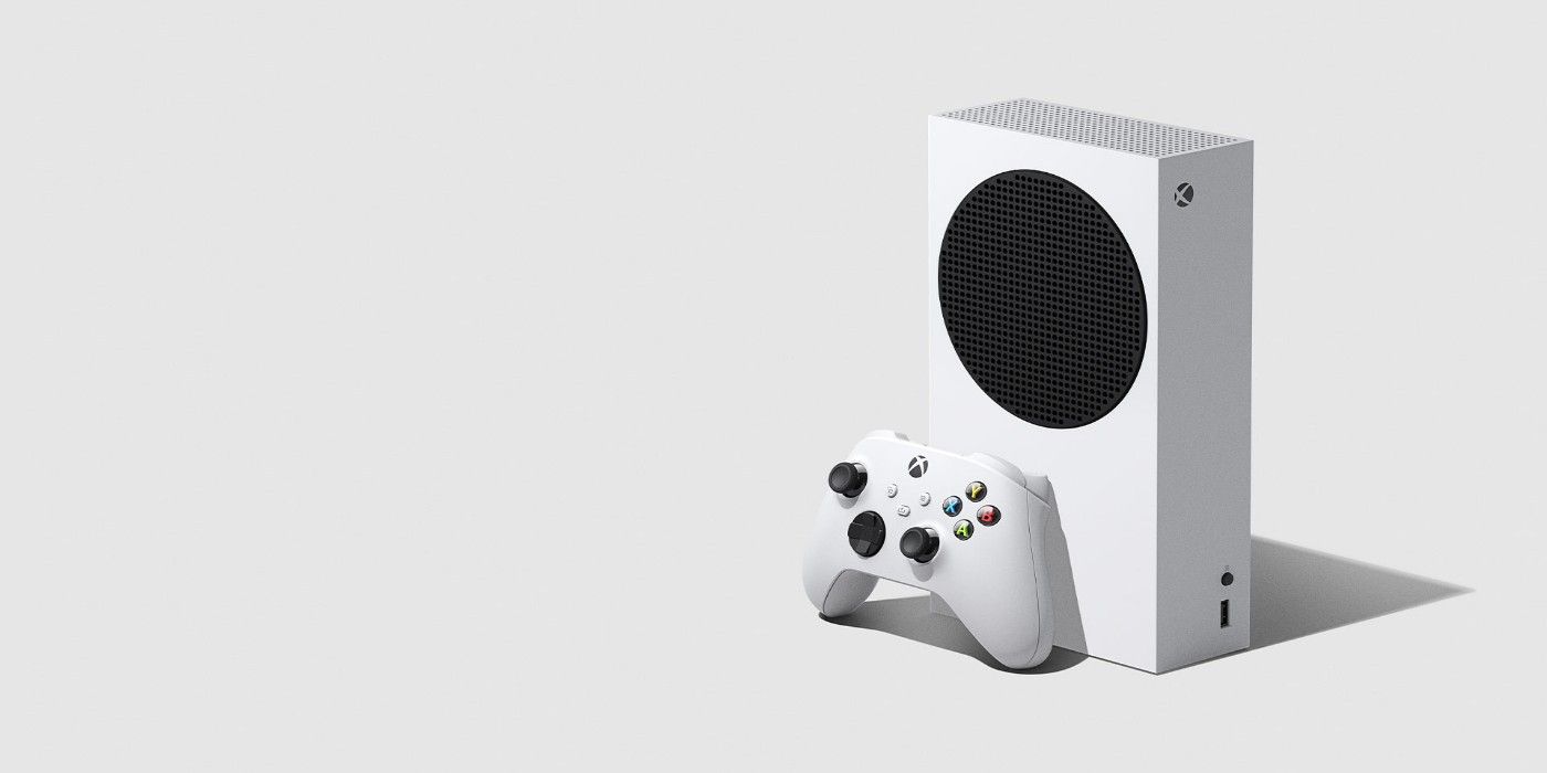 xbox series s white console