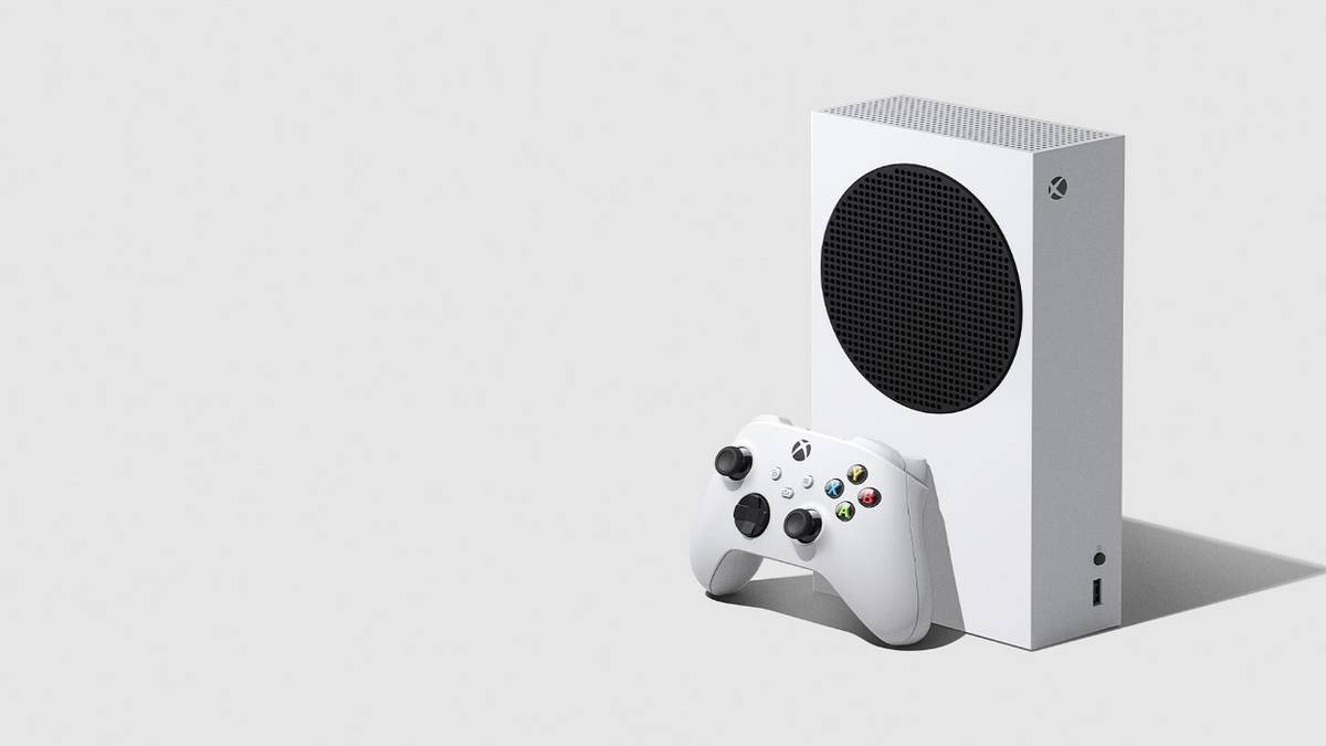 xbox series s white console