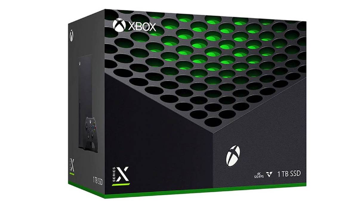 xbox series x retail box