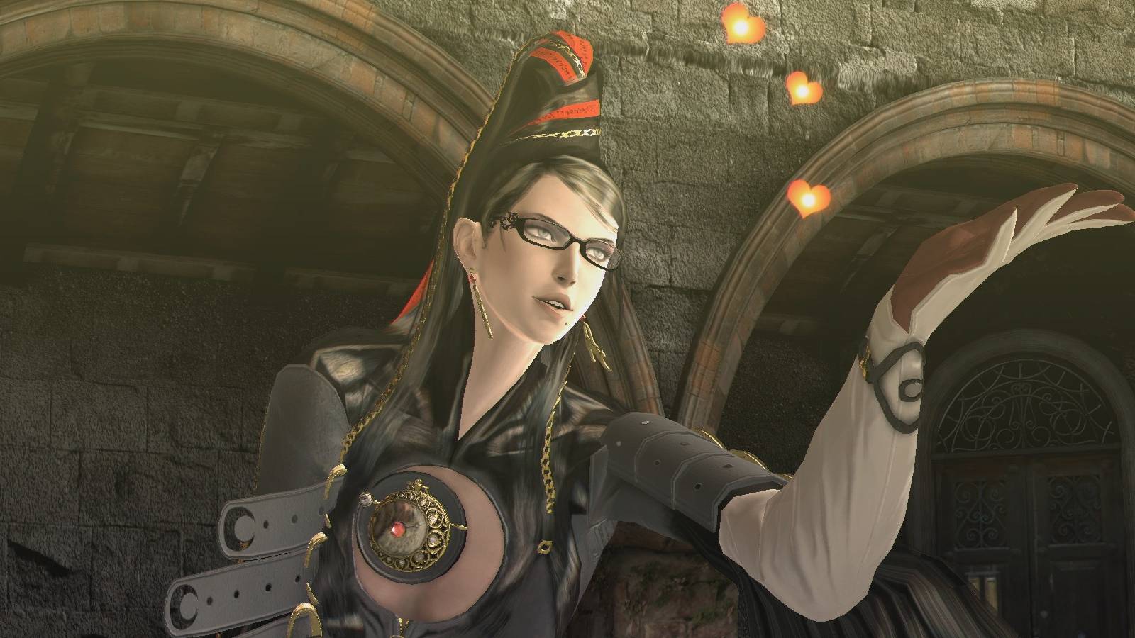 bayonetta with hearts