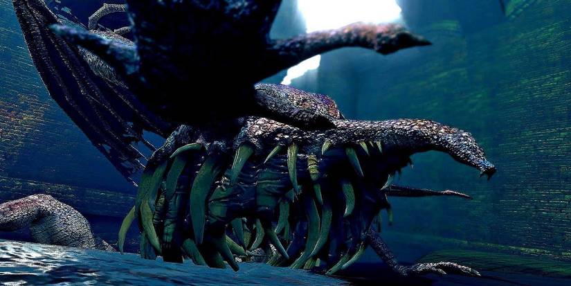 Dark Souls' Gaping Dragon