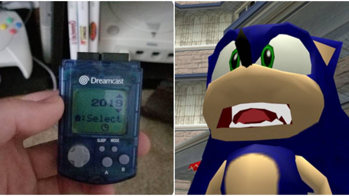 Dreamcast VMU Sonic Adventure