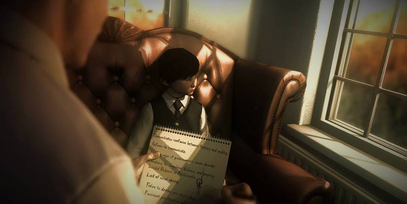 lucius looking out a window