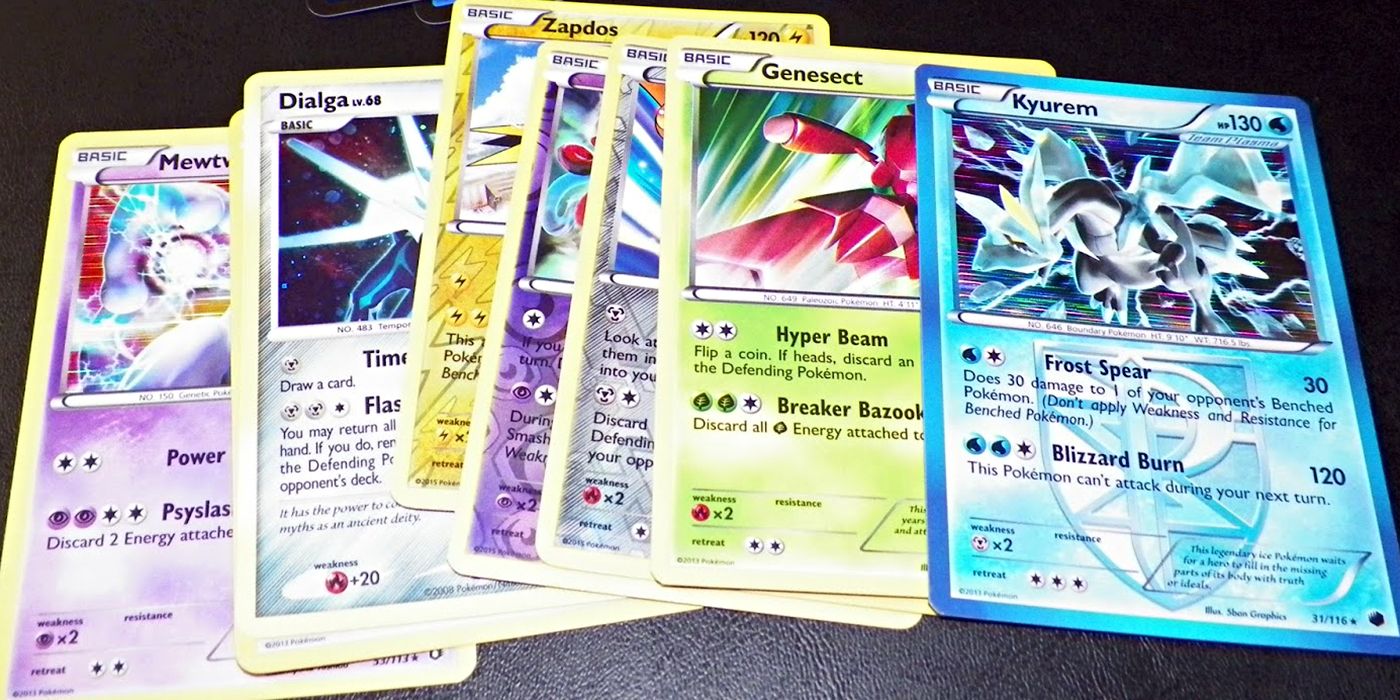 Some Pokemon cards