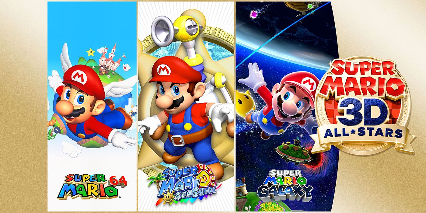 Super Mario 3D All-Stars Video Game Promotional Banner