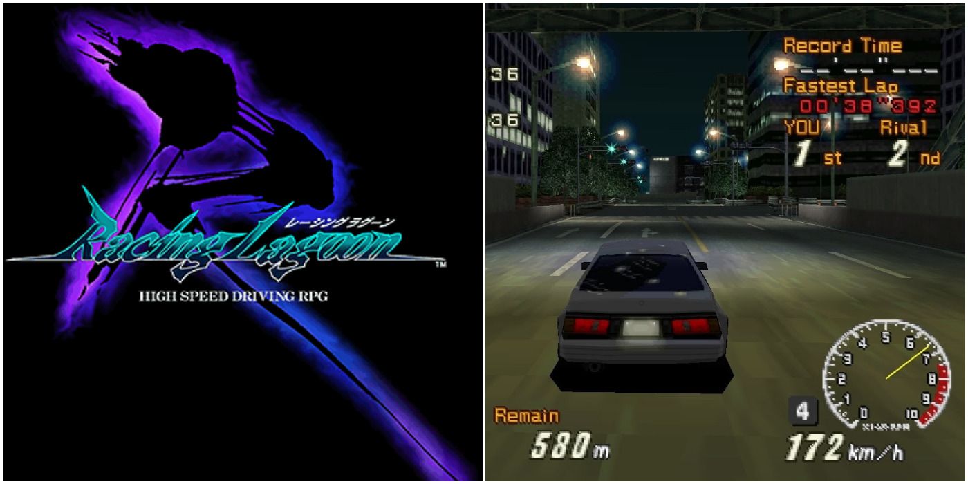 Gameplay screenshots from Racing Lagoon