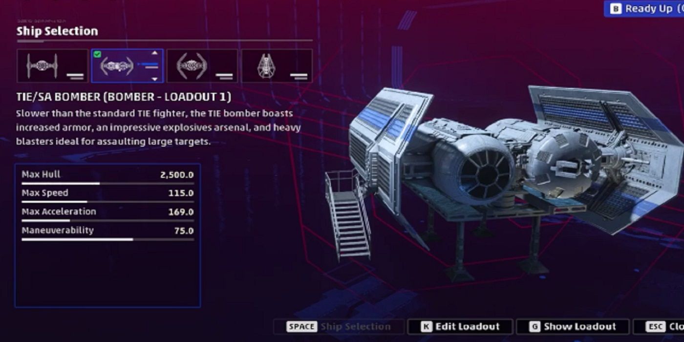 The TIE Bomber In Star Wars Squadrons