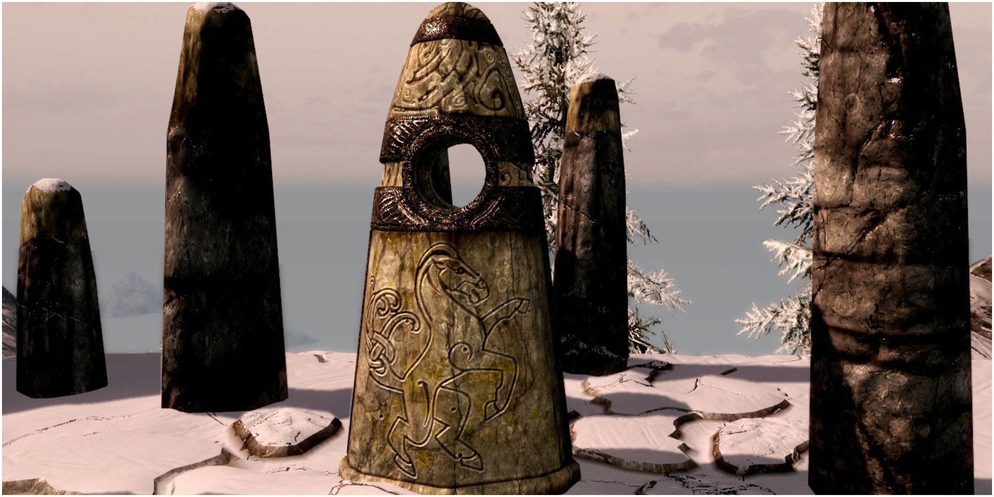 The Steed Standing Stone in Skyrim