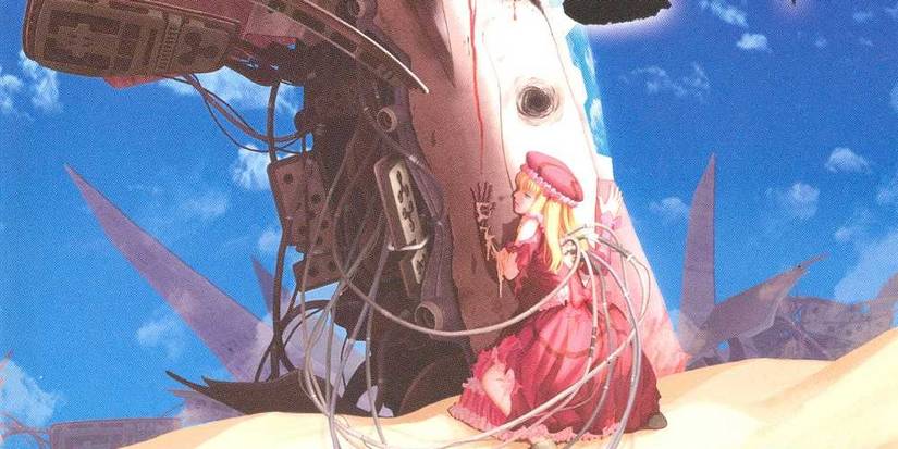 girl hugging spaceship