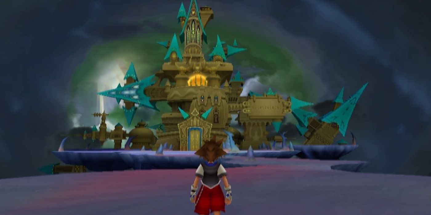 A gameplayscreenshot from Kingdom Hearts CoM