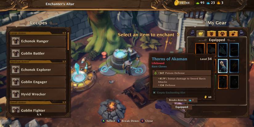 8 - Enchantments in T3 - Torchlight Features