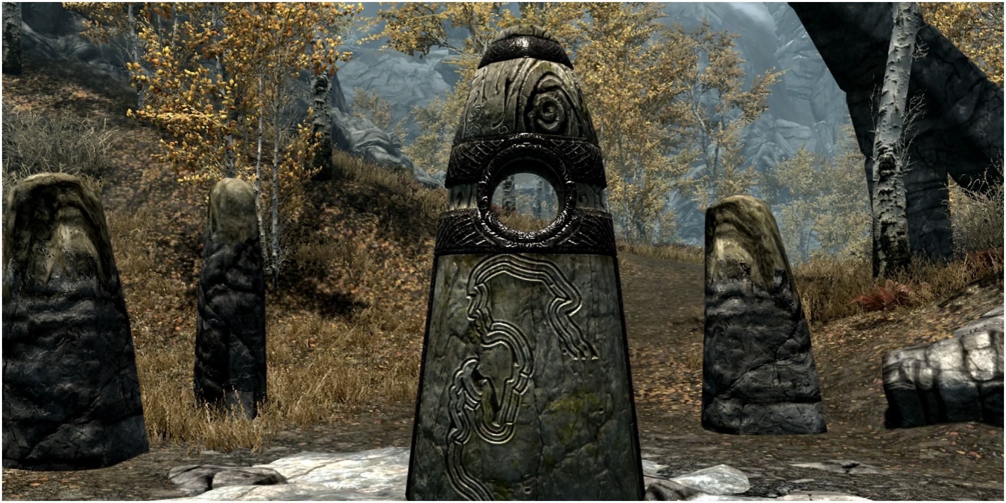 The Shadow Standing Stone in Skyrim
