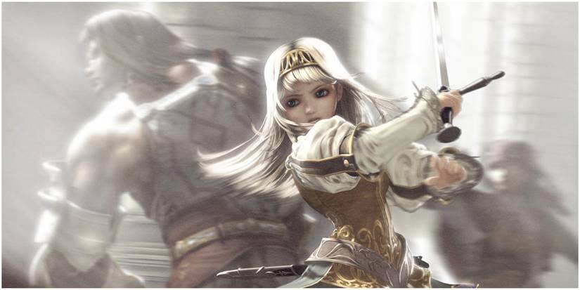 Promo art for Valkyrie Profile 2