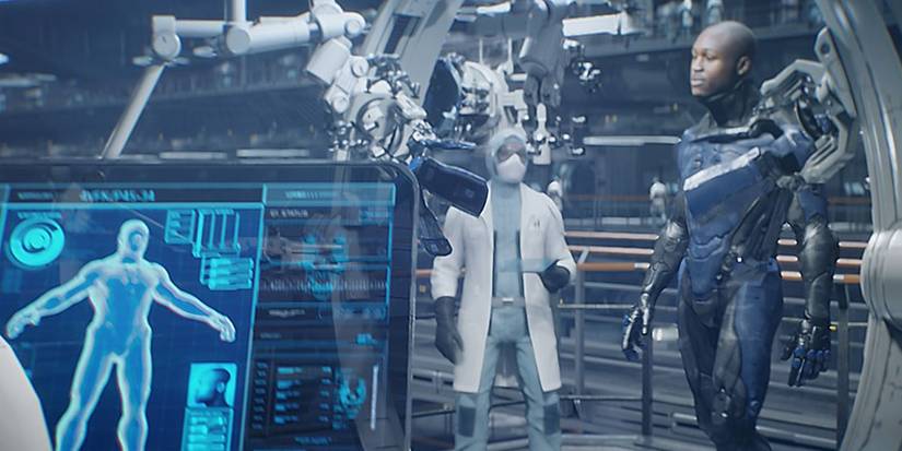 A Spartan being evaluated