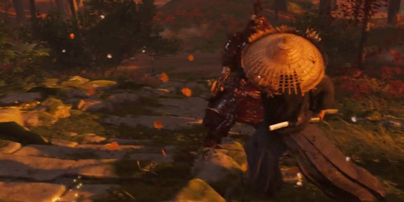 A player recovering - Ghost of Tsushima Legends Techniques