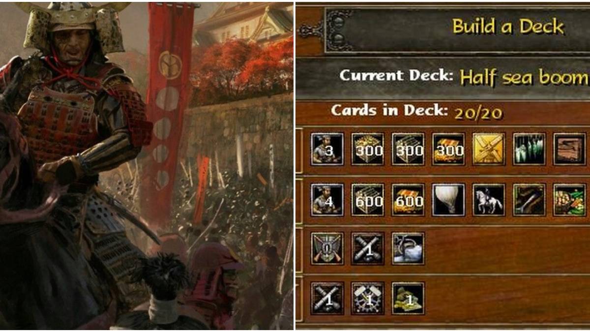 Age Of Empires 3 Asian Dynasties Deck Builder Collage