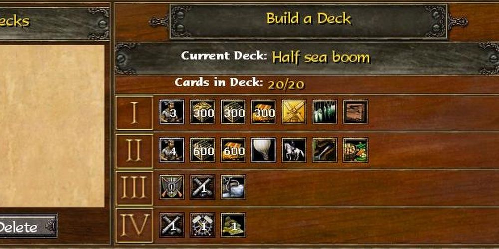 Age Of Empires 3 Deck Building