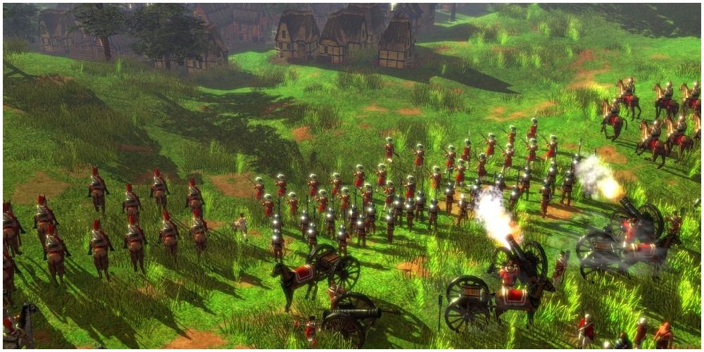Age Of Empires 3 Sieging A City With Cannons