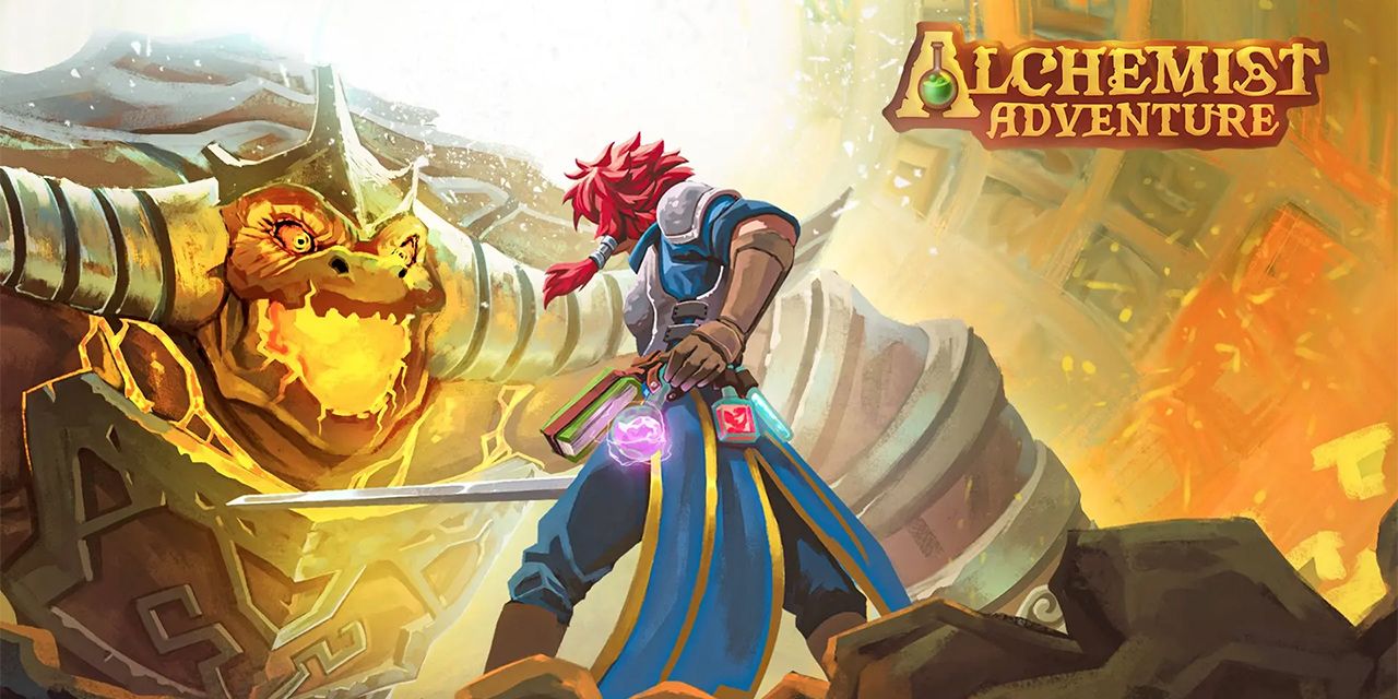 Alchemist Adventure Video Game Mya And Creature