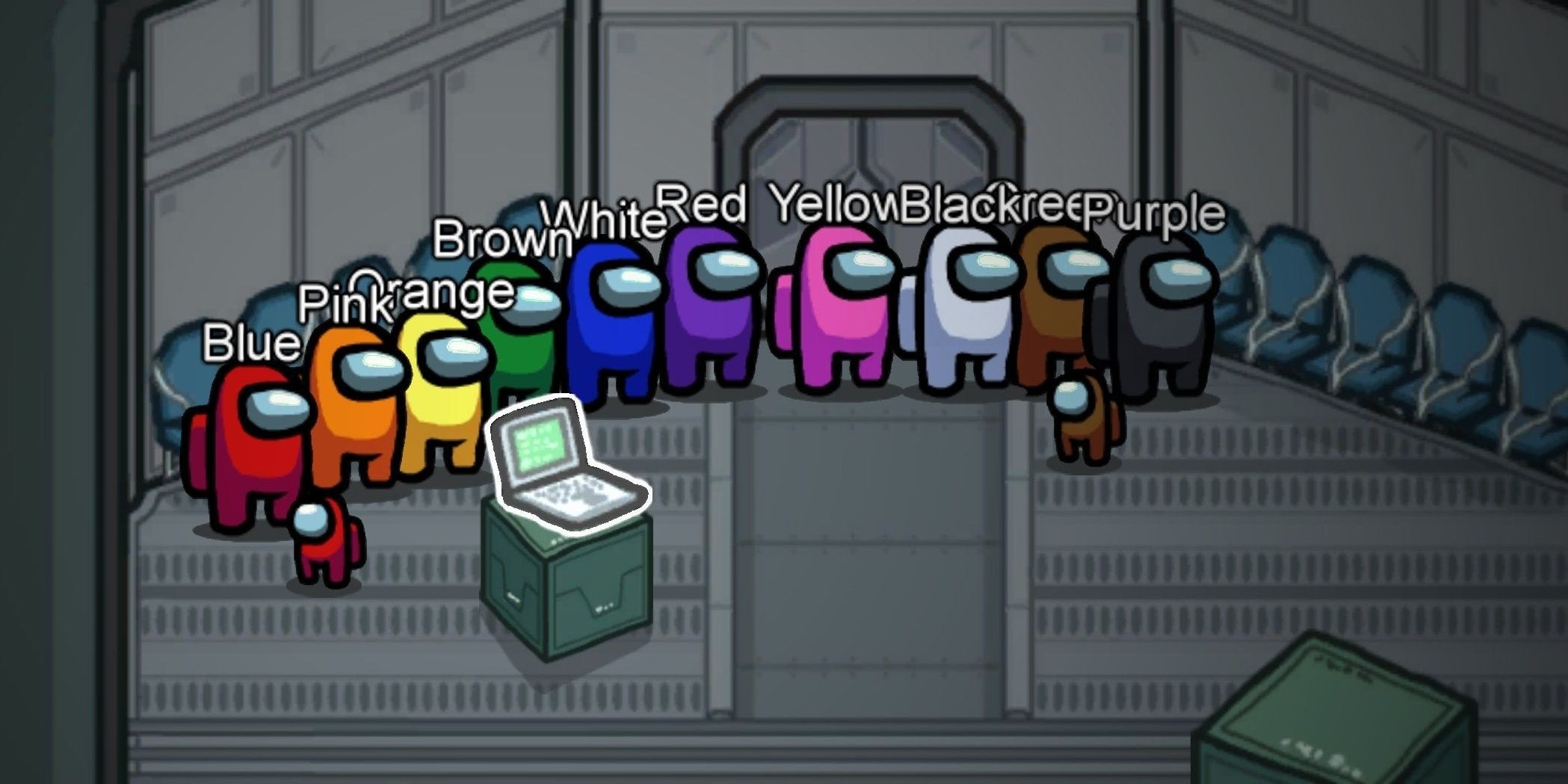 Among Us players named different colors