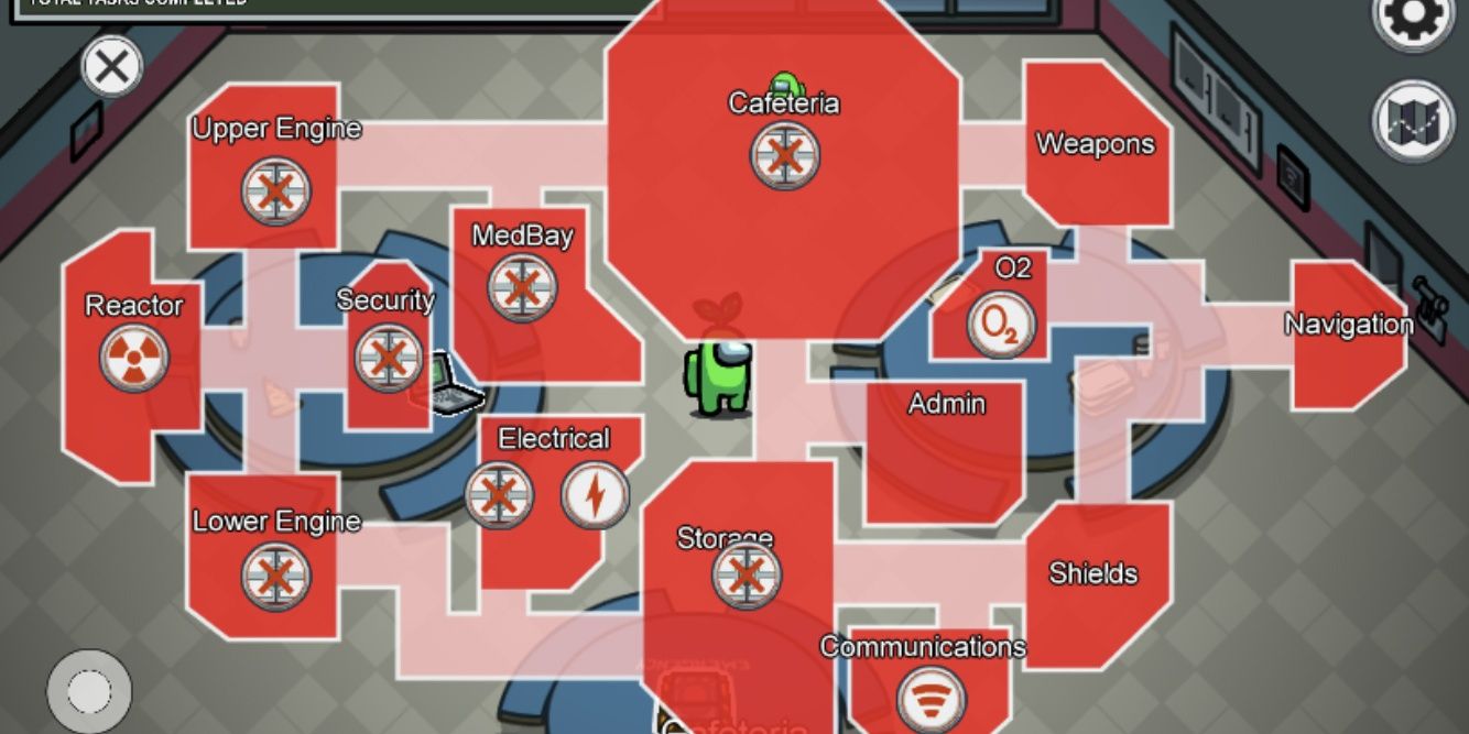 Sabotage Map in Among Us