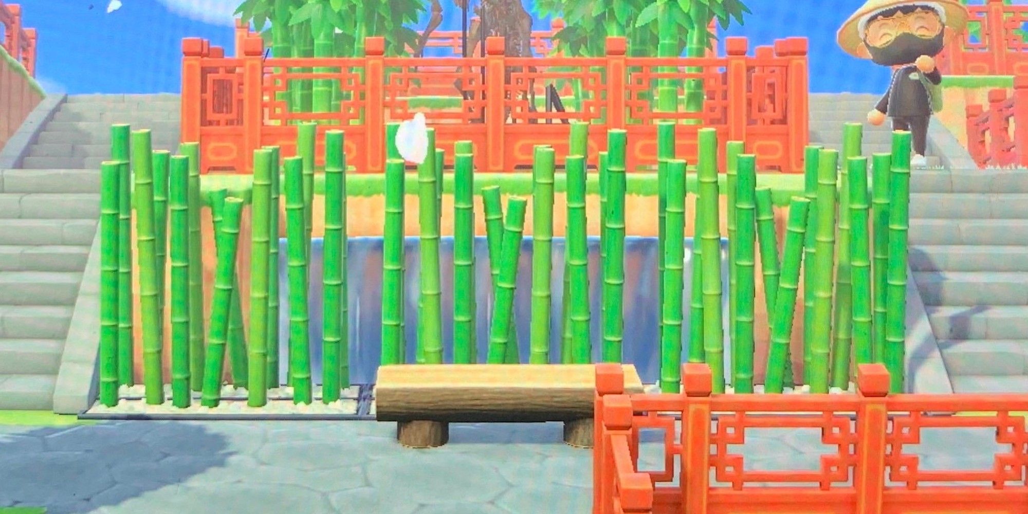 Animal Crossing Bamboo Partition