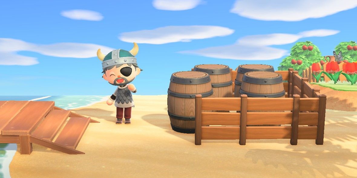 Animal Crossing Barrel