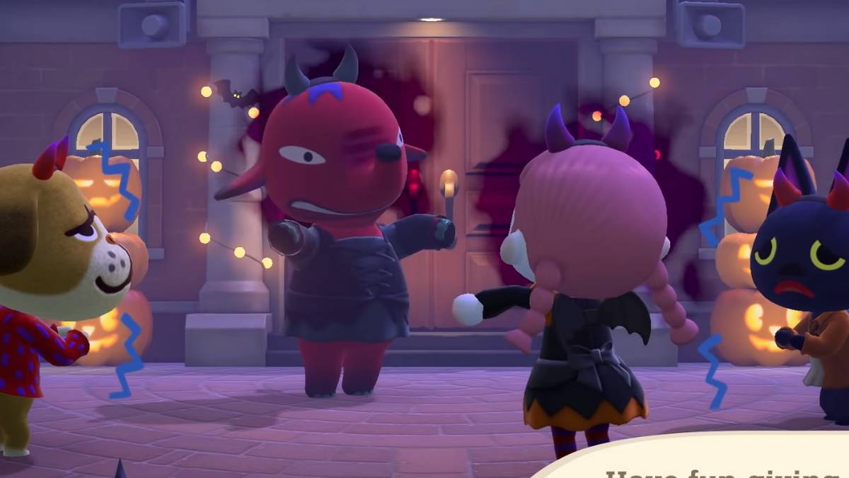 Animal Crossing Halloween Header