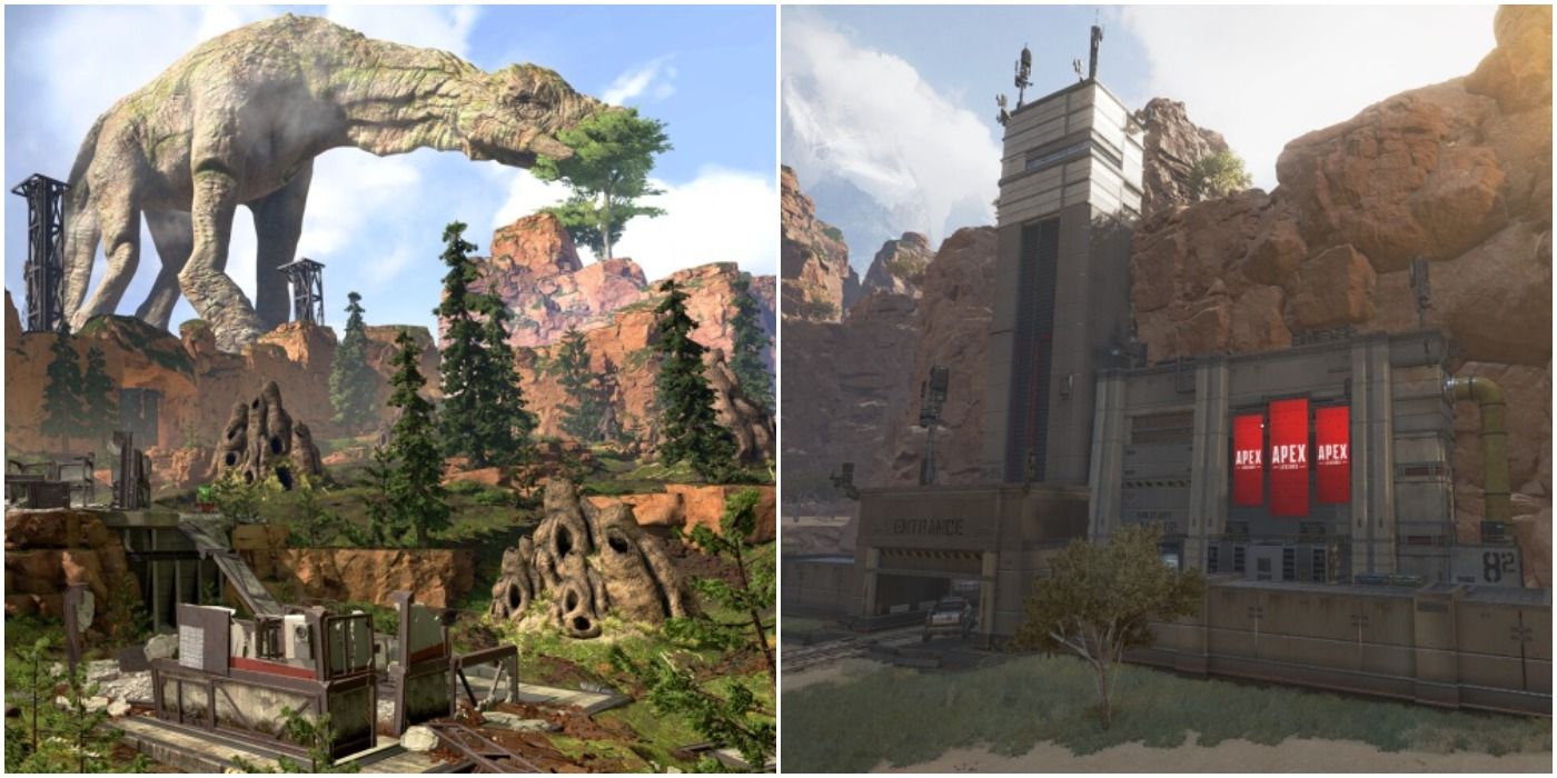 Apex Legends Kings Canyon Collage