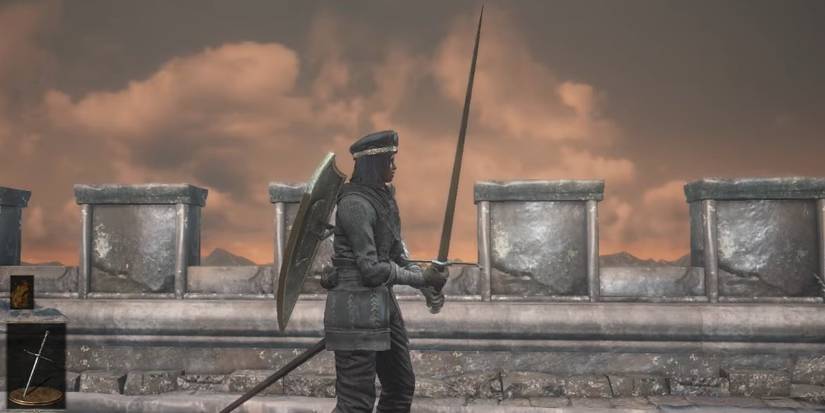 Dark Souls 3 Ashen One Holds the Estoc