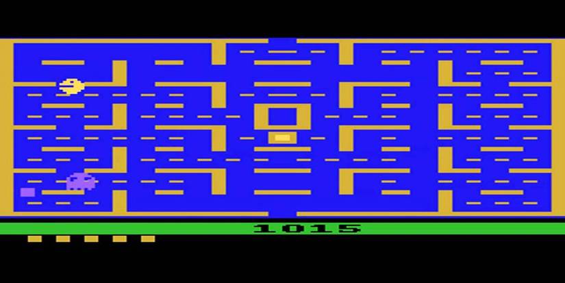Pac-man on the atari 2600