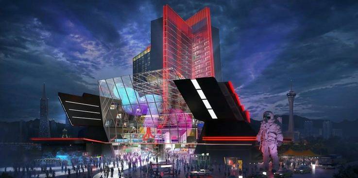 Atari Hotel rendered image courtesy of GSD Group 2