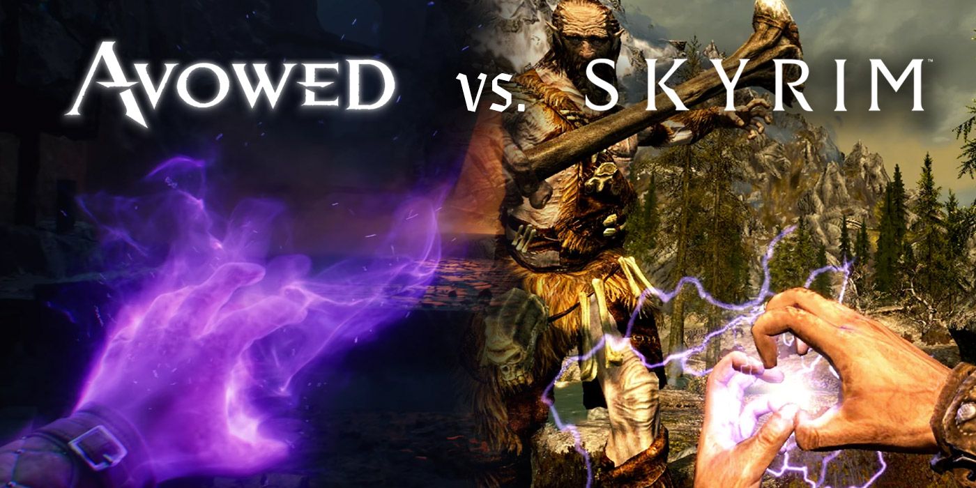 Avowed vs Skyrim