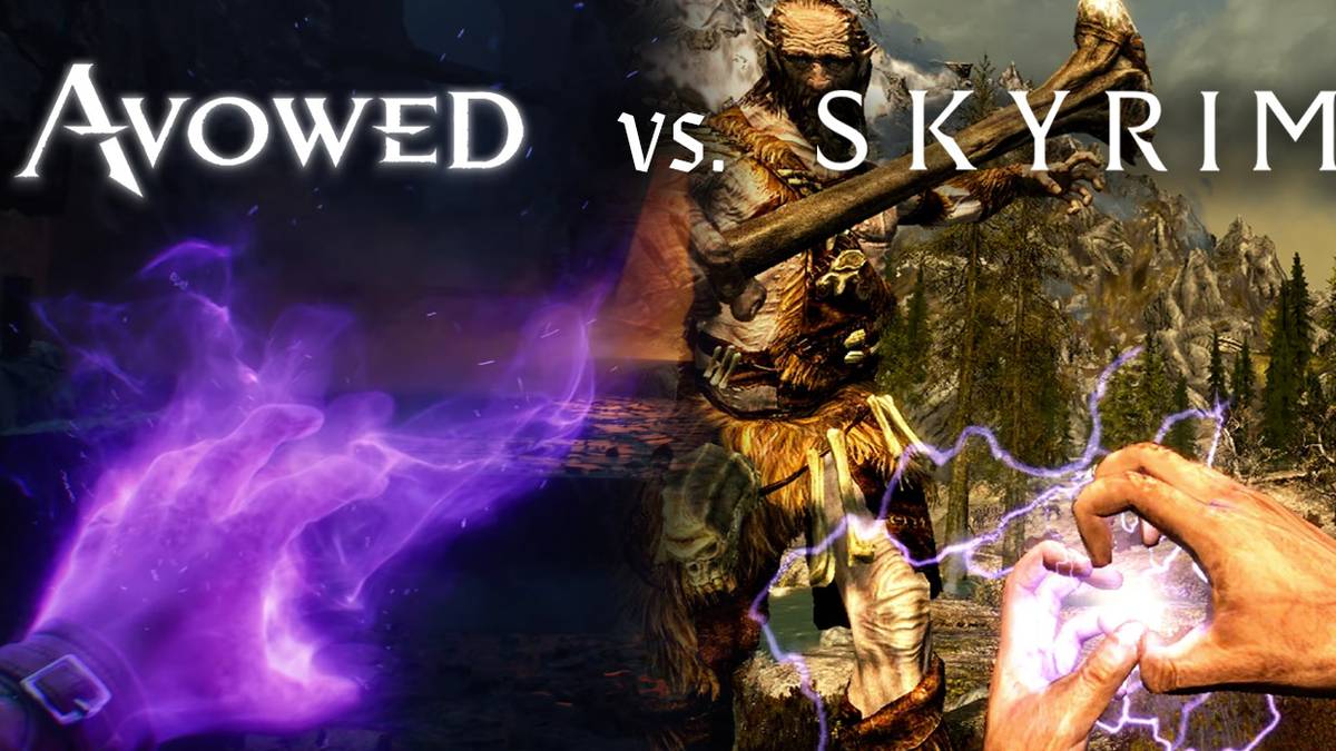 Avowed vs Skyrim