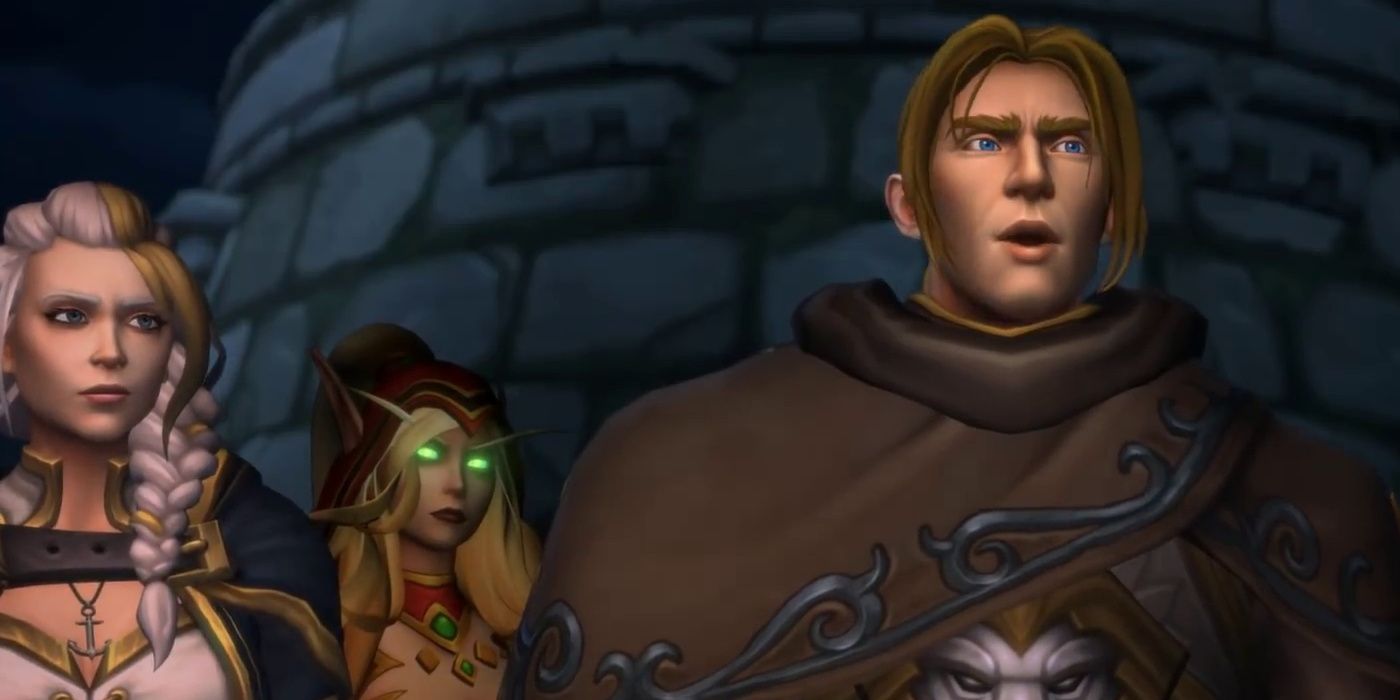 Battle for Azeroth Cinematic Jaina Proudmoore Anduin Wrynn