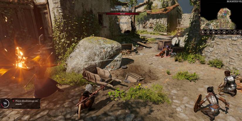 Baldur's Gate 3 turn-based combat.