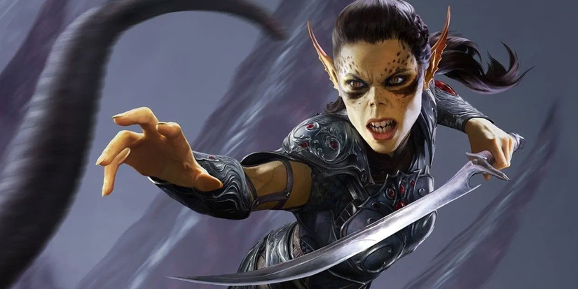 Baldur's Gate 3 Laezel companion Fighter.