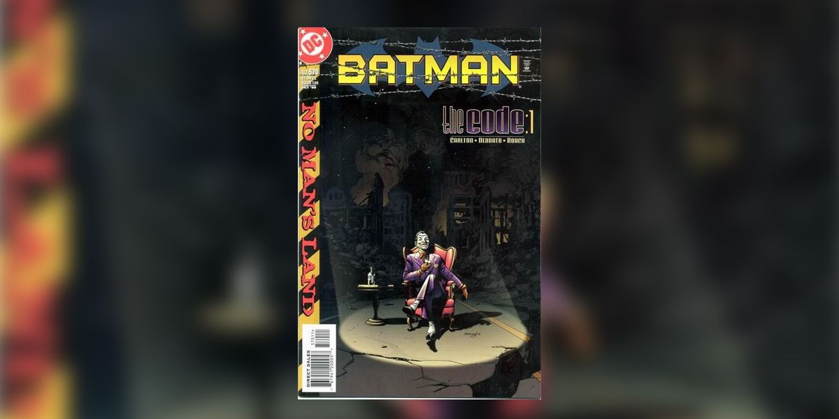 Batman The Code comic book cover